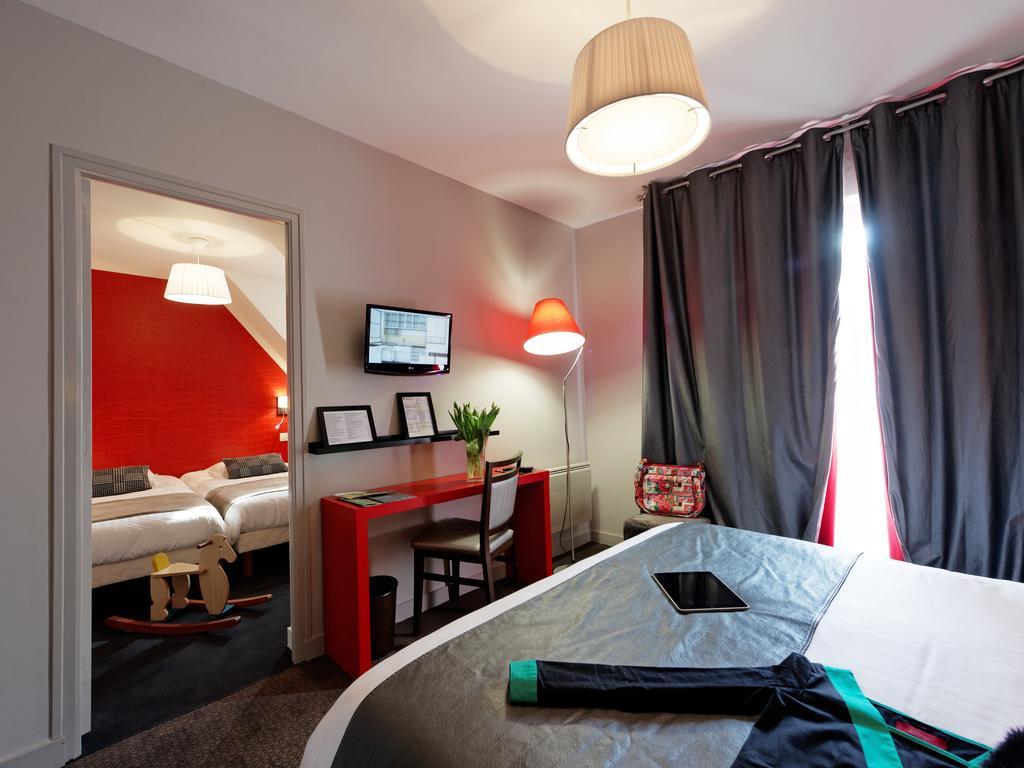 Hotel La Residence Des Artistes Роскофф Номер фото